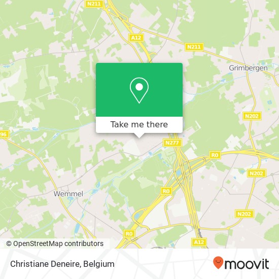 Christiane Deneire map