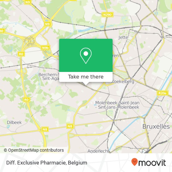 Diff. Exclusive Pharmacie map