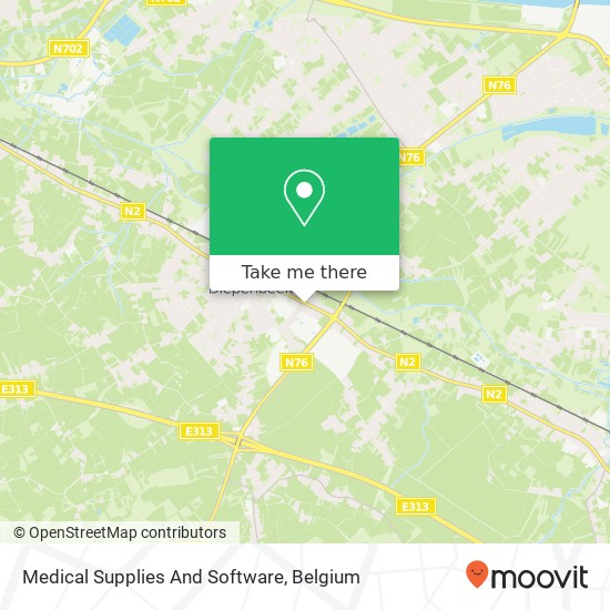 Medical Supplies And Software map