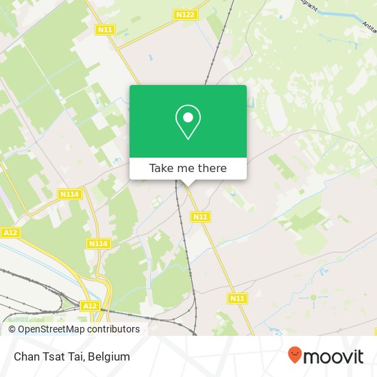 Chan Tsat Tai map