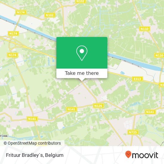 Frituur Bradley´s map