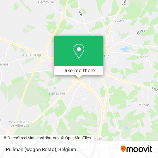 Pullman (wagon Resto) plan