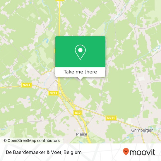 De Baerdemaeker & Voet map