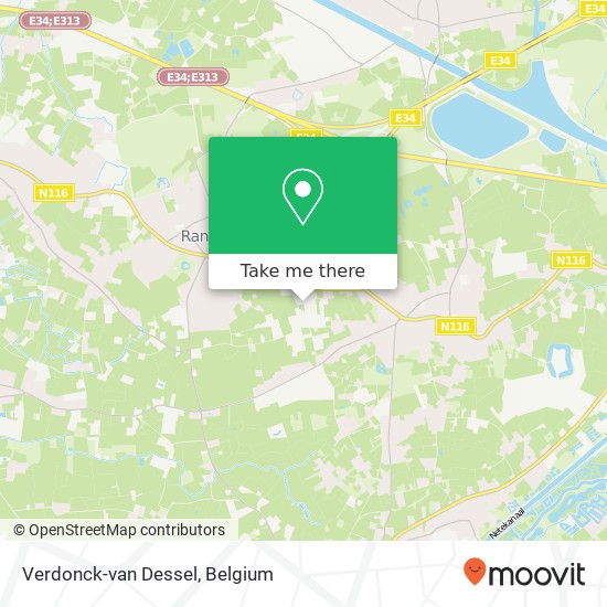 Verdonck-van Dessel map