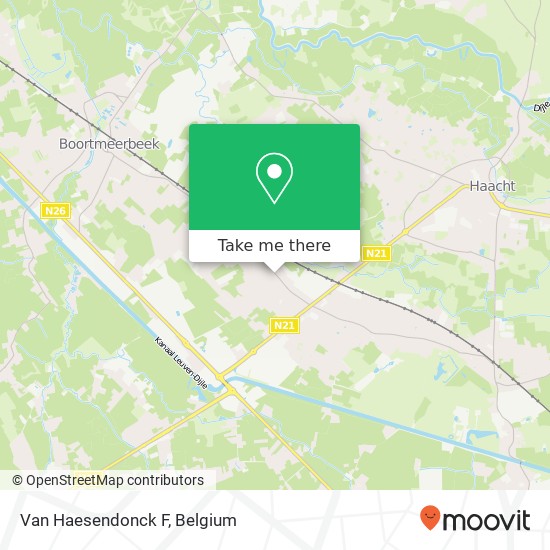 Van Haesendonck F plan