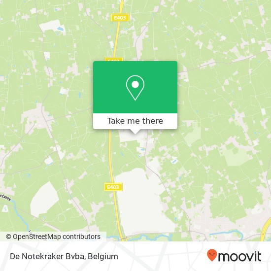 De Notekraker Bvba map