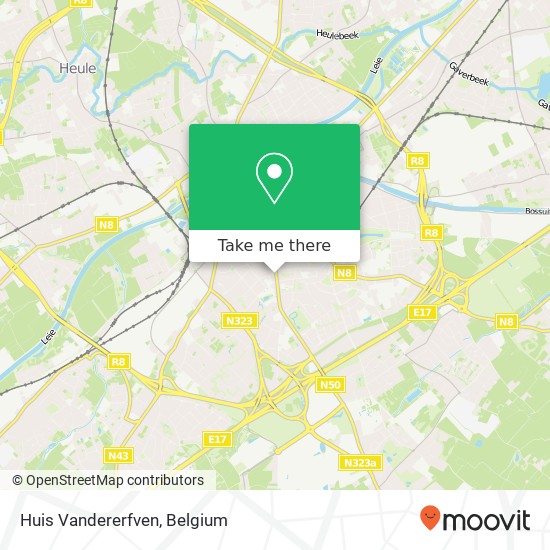 Huis Vandererfven map