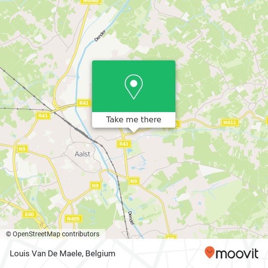 Louis Van De Maele map