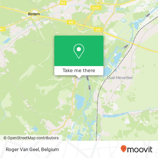 Roger Van Geel map