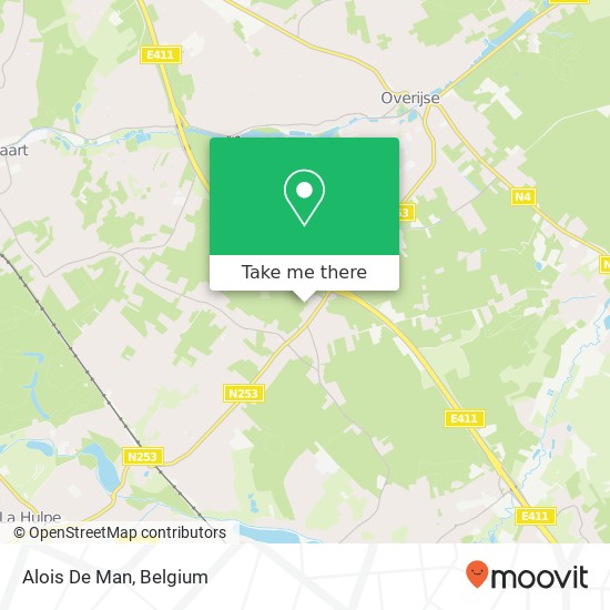 Alois De Man map