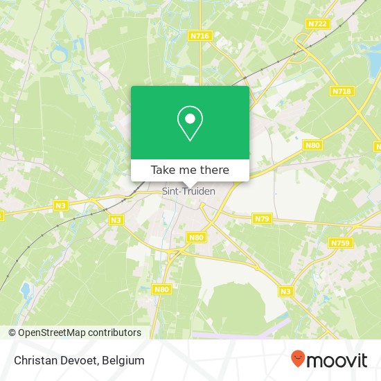 Christan Devoet map