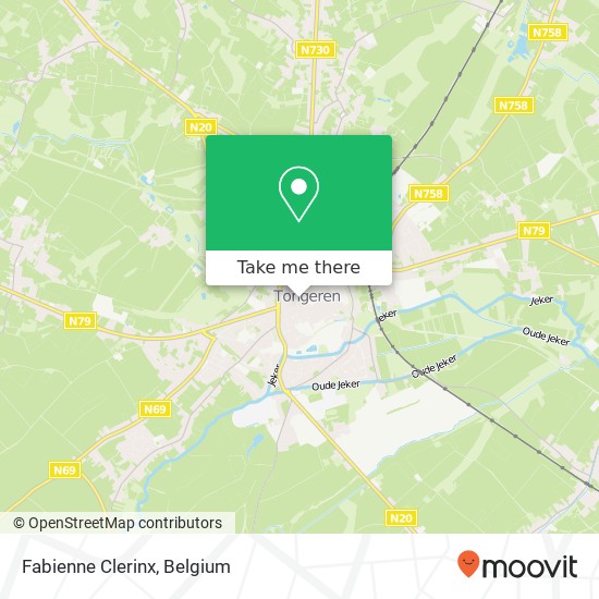 Fabienne Clerinx map