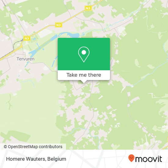 Homere Wauters map