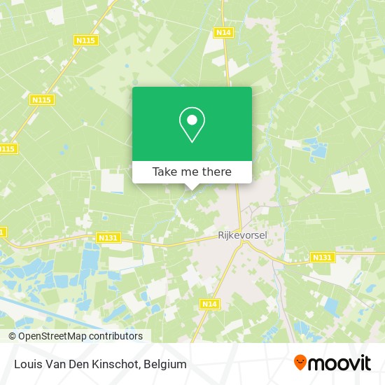 Louis Van Den Kinschot map