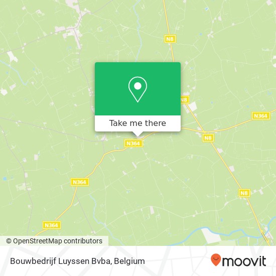 Bouwbedrijf Luyssen Bvba map