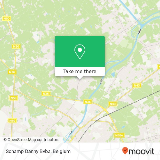 Schamp Danny Bvba map