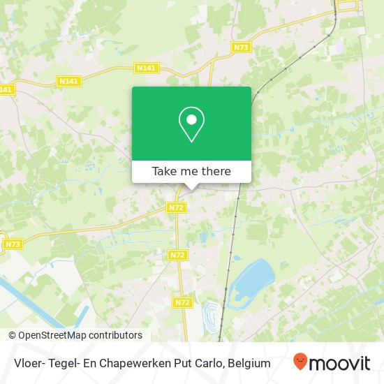 Vloer- Tegel- En Chapewerken Put Carlo map