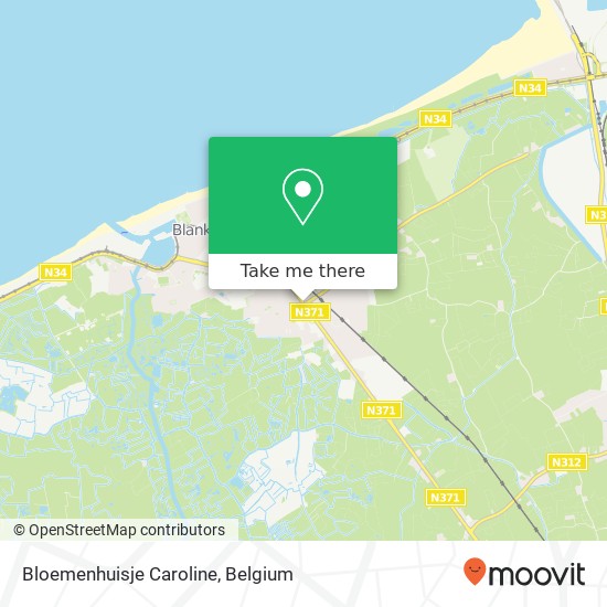 Bloemenhuisje Caroline map