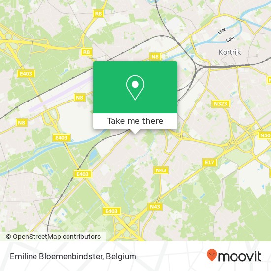 Emiline Bloemenbindster map