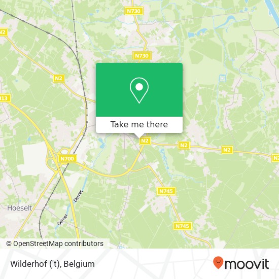 Wilderhof ('t) map