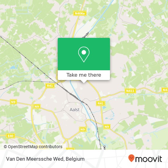 Van Den Meerssche Wed map