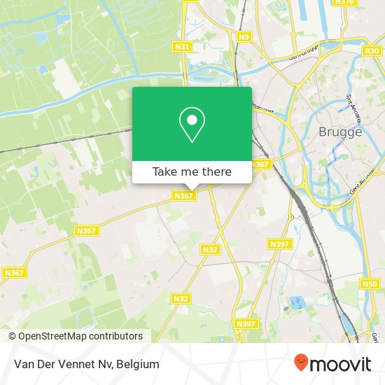 Van Der Vennet Nv map