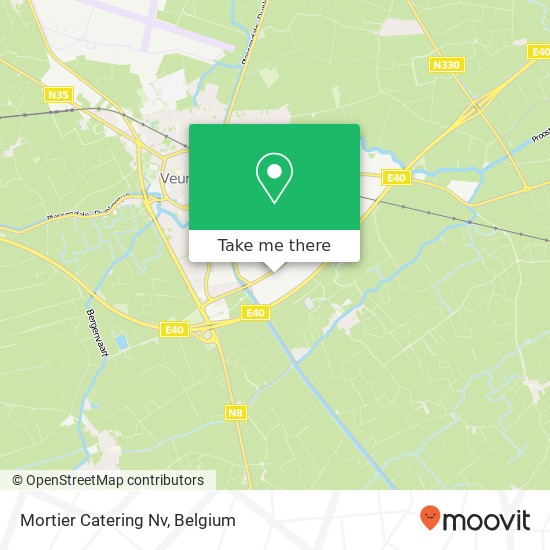 Mortier Catering Nv map