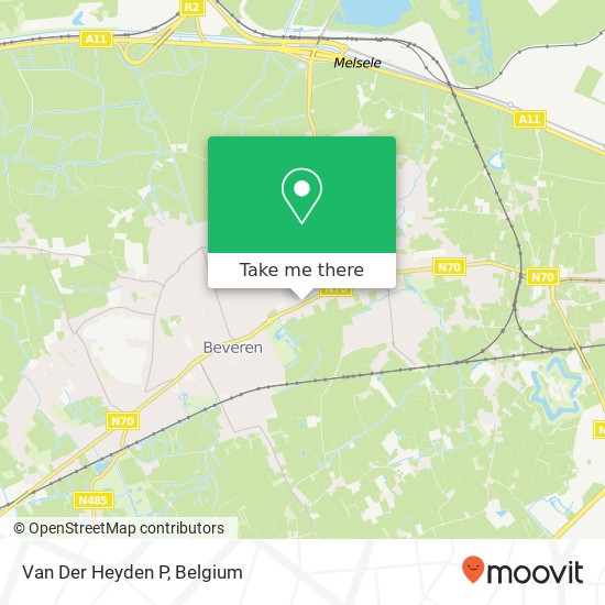 Van Der Heyden P map