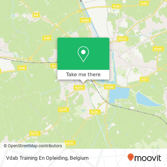 Vdab Training En Opleiding map