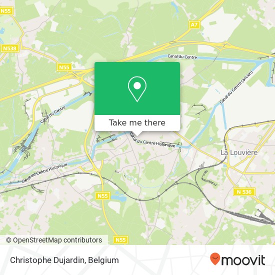 Christophe Dujardin map