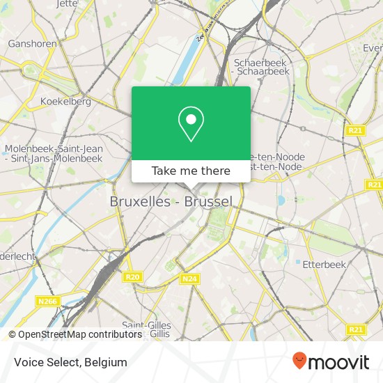 Voice Select map