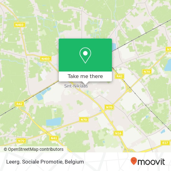 Leerg. Sociale Promotie map