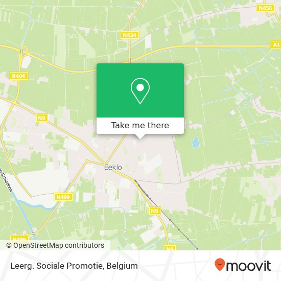 Leerg. Sociale Promotie map