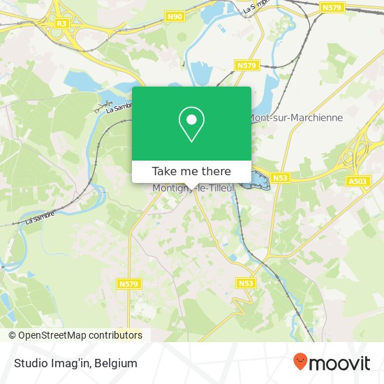 Studio Imag'in map