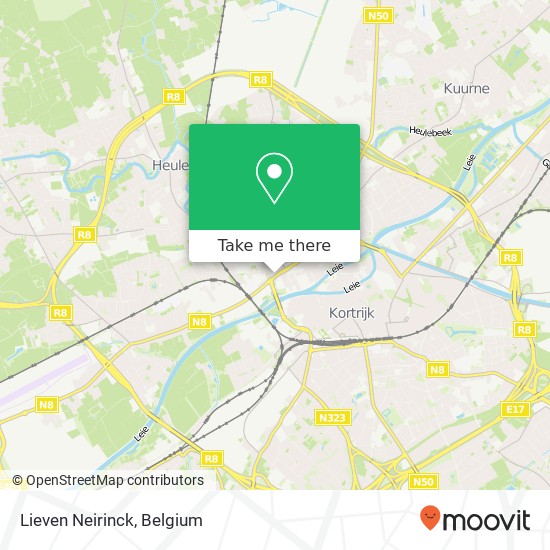 Lieven Neirinck map