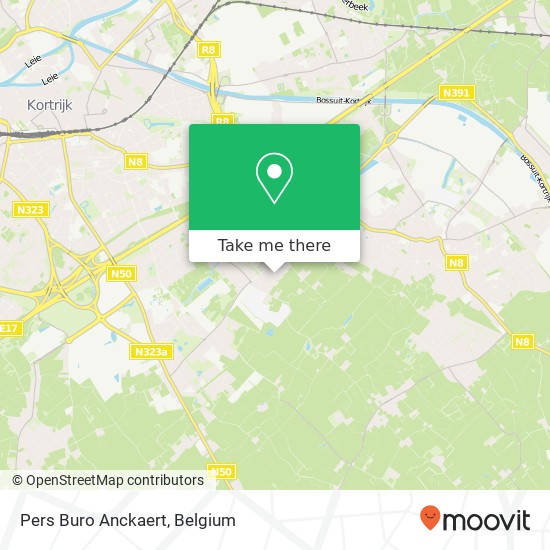 Pers Buro Anckaert map