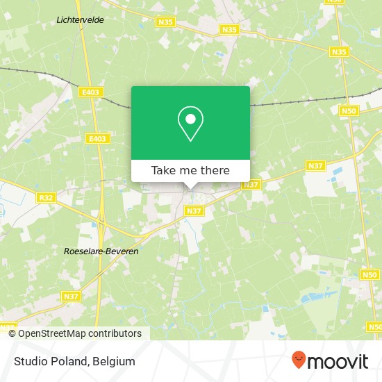 Studio Poland map