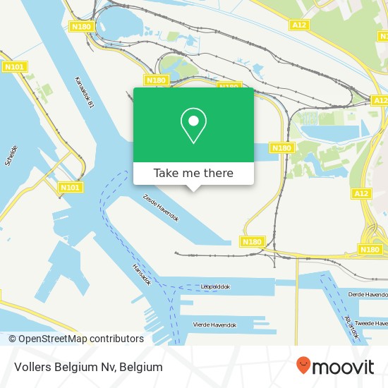 Vollers Belgium Nv map