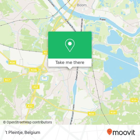 't Pleintje map