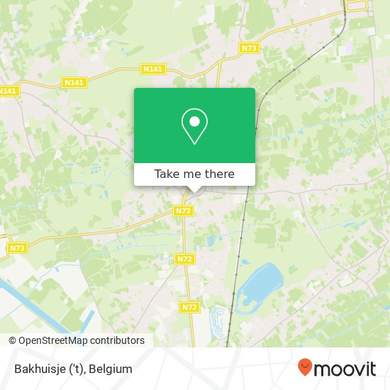 Bakhuisje ('t) map