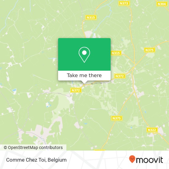 Comme Chez Toi map