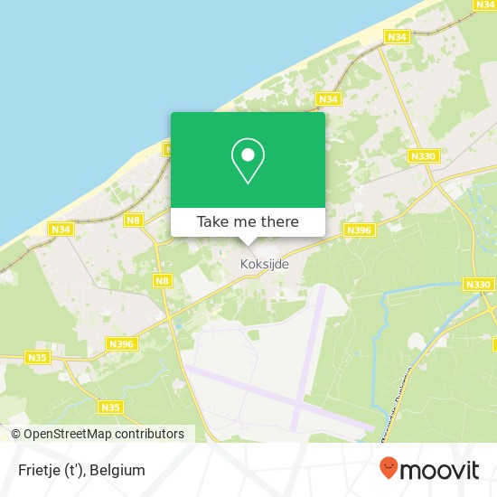 Frietje (t') map