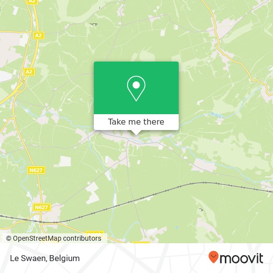 Le Swaen map