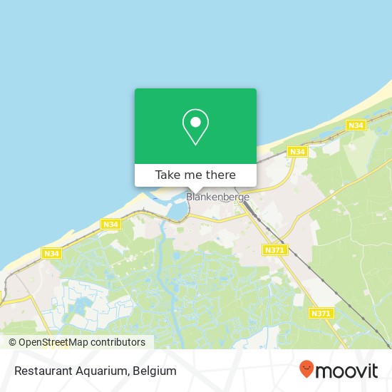 Restaurant Aquarium map