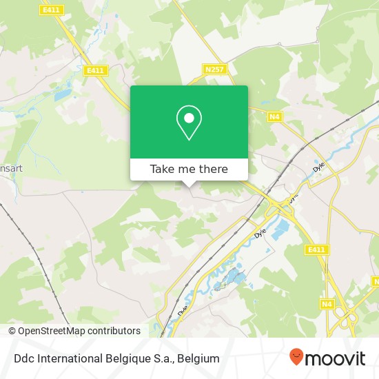 Ddc International Belgique S.a. map