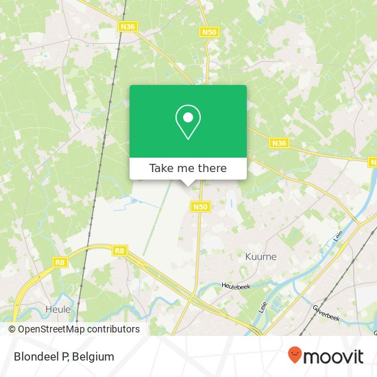 Blondeel P map