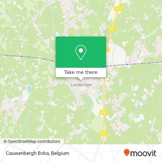Cauwenbergh Bvba map
