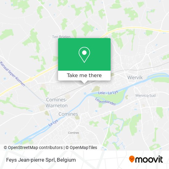 Feys Jean-pierre Sprl map