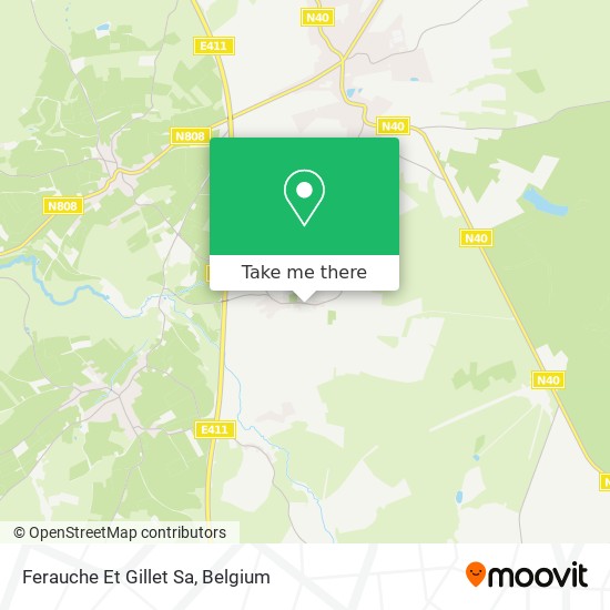 Ferauche Et Gillet Sa map