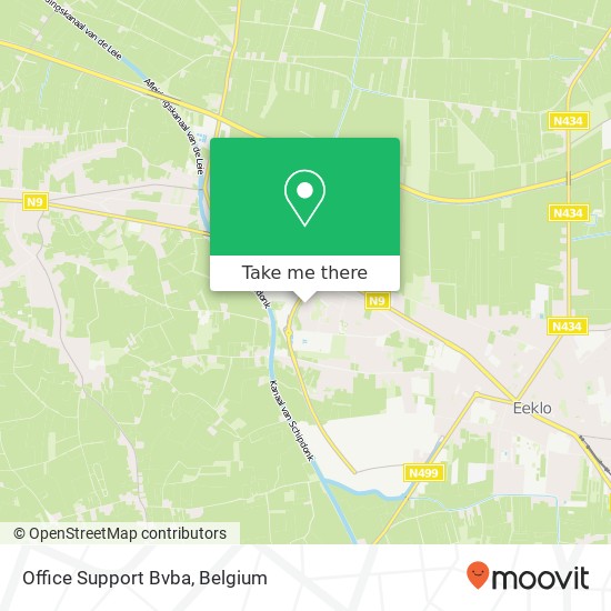 Office Support Bvba map